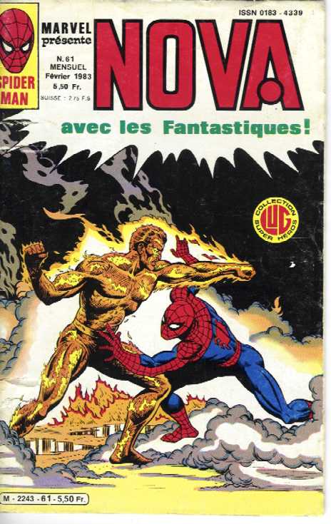 Scan de la Couverture Nova n 61